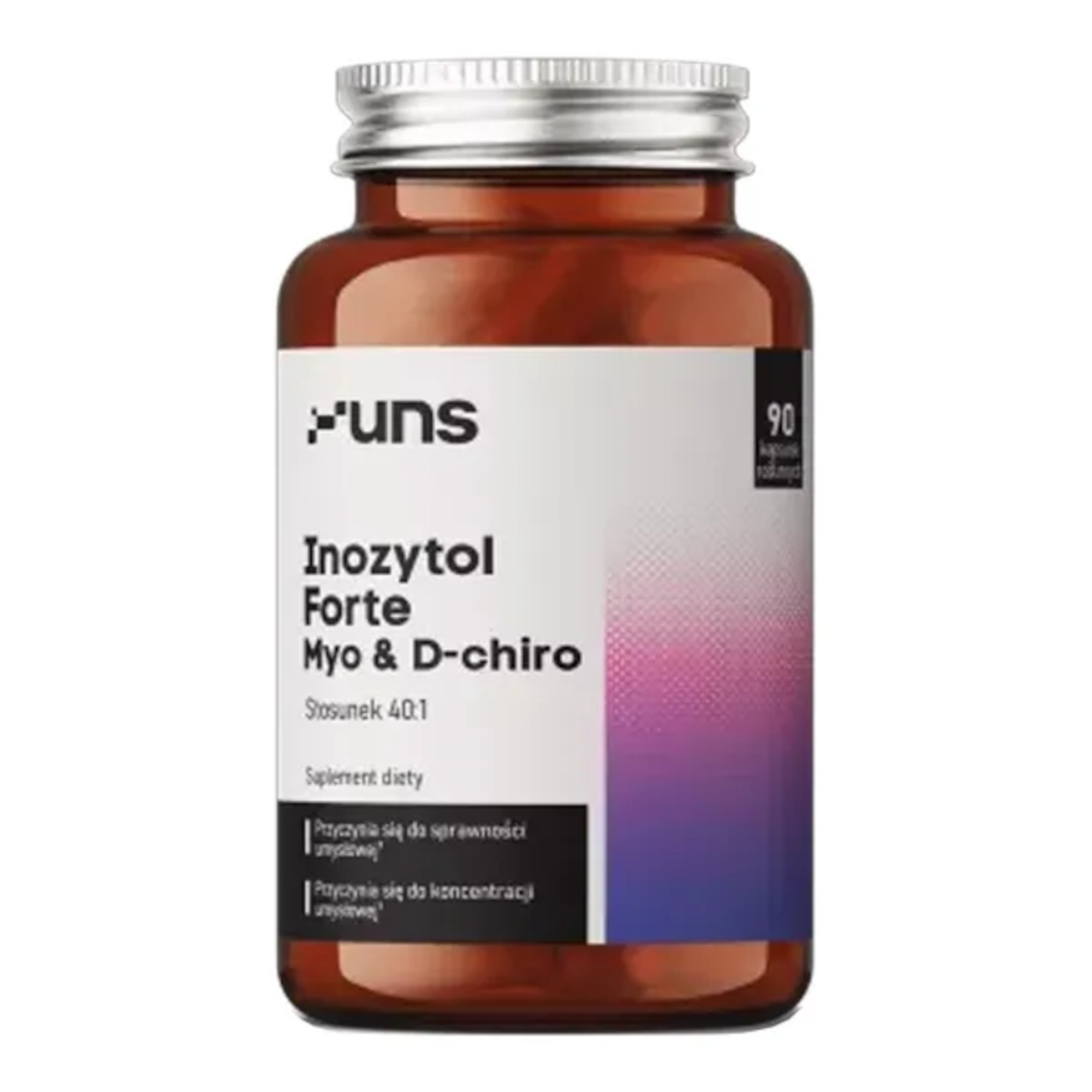 UNS Inozytol Forte Myo & D-Chiro, kapsułki, 90 sztuk zdjęcie