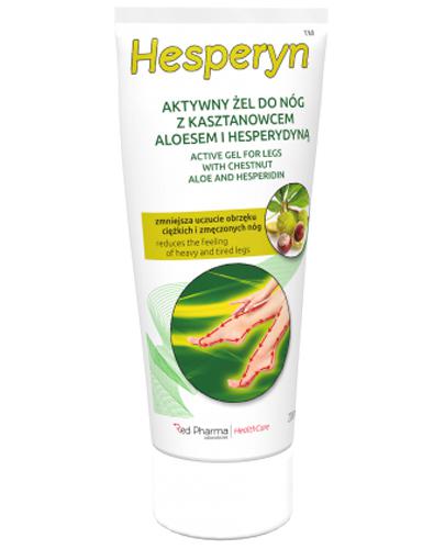 Hesperyn aktywny żel do nóg z kasztanowcem, aloesem i hesperydyną 200 ml zdjęcie