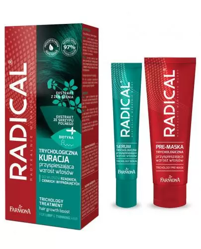 Farmona Radical trychologiczna kuracja przyspieszająca wzrost włosów 70 ml zdjęcie