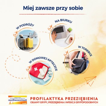 Boiron Oscillococcinum, granulki, 1 g x 6 dawek
