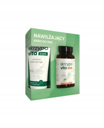 Skrzypovita Pure, 60 kapsułek + Skrzypovita Krem nawilżający do rąk, 50 ml zdjęcie