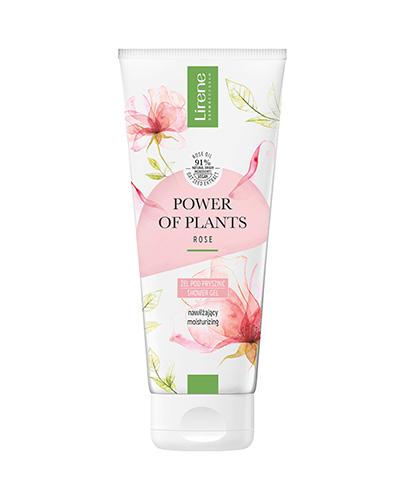 Lirene POWER OF PLANTS RÓŻA Żel pod prysznic nawilżający, 200 ml zdjęcie
