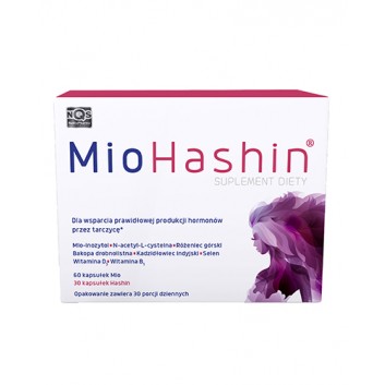MioHashin, 60 kapsułek Mio + 30 kapsułek Hashin
