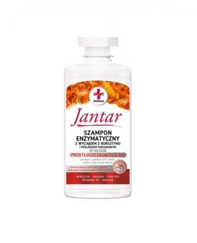 Medica Jantar Szampon enzymatyczny z wyciągiem z bursztynu i peelingiem papainowym - 330 ml zdjęcie