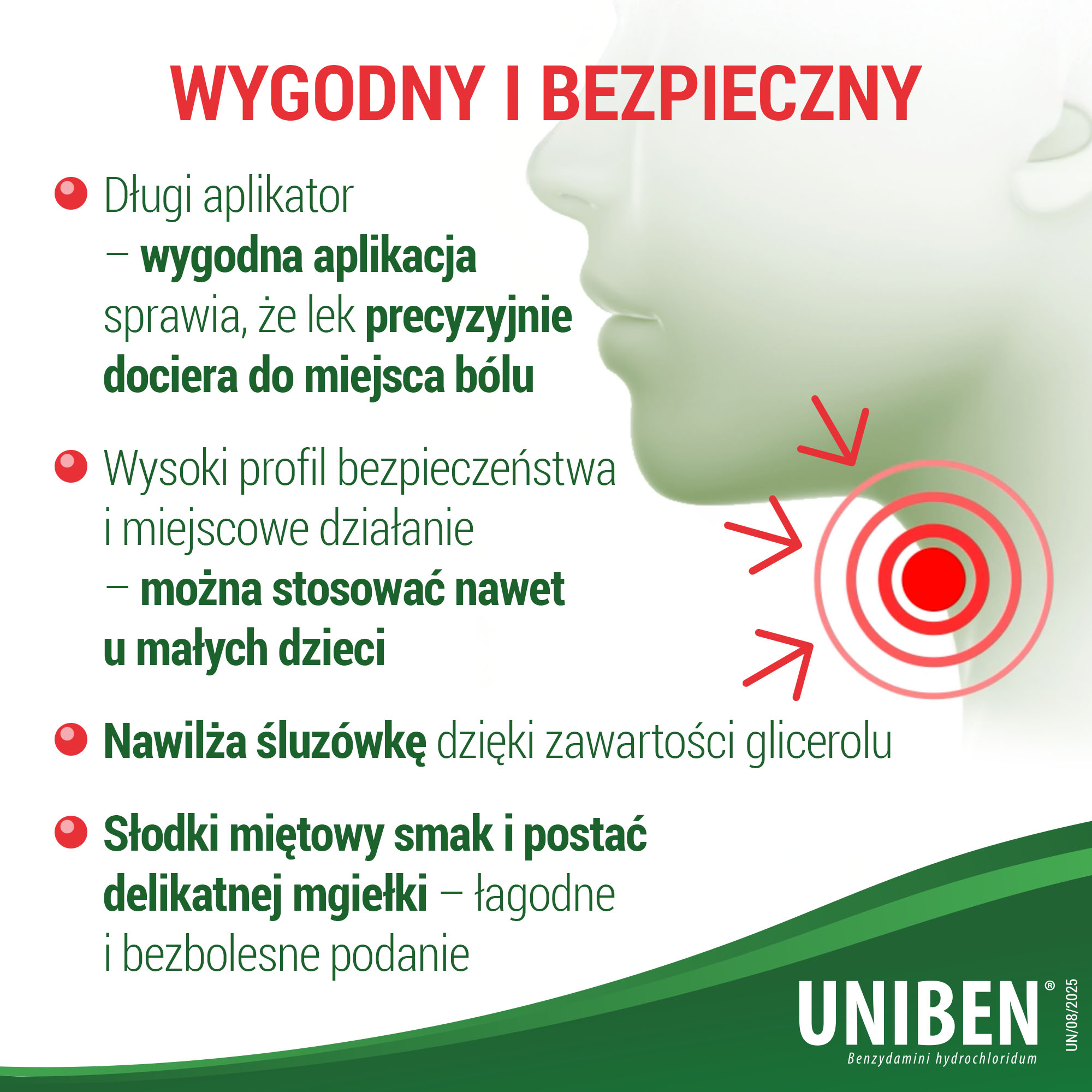Uniben 1,5 mg/ml aerozol 30 ml