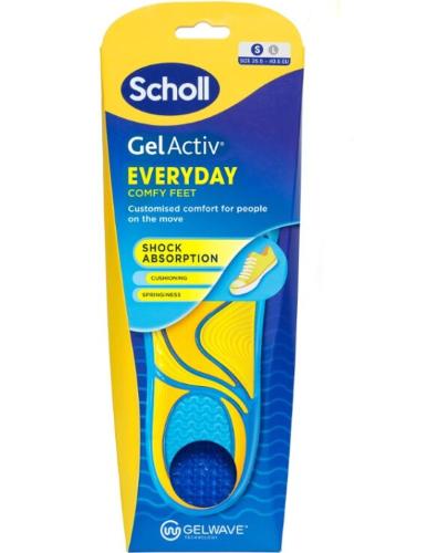 Scholl GelActiv Everyday Wkładki do butów damskie S 1 para zdjęcie
