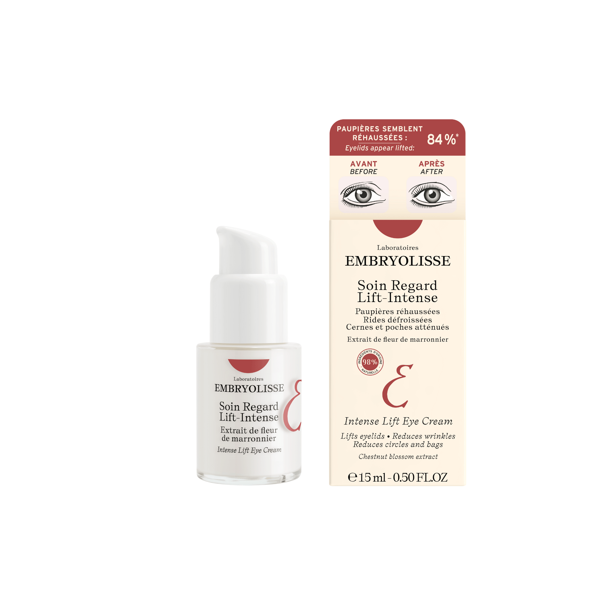 EMBRYOLISSE Intense Lift Eye Cream 15 ml zdjęcie
