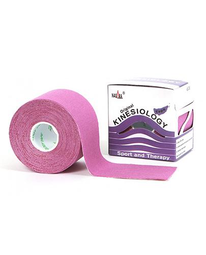 Nasara Kinesiology Tape 5 cm x 5 fioletowy, 1 szt., cena, wskazania, właściwości zdjęcie