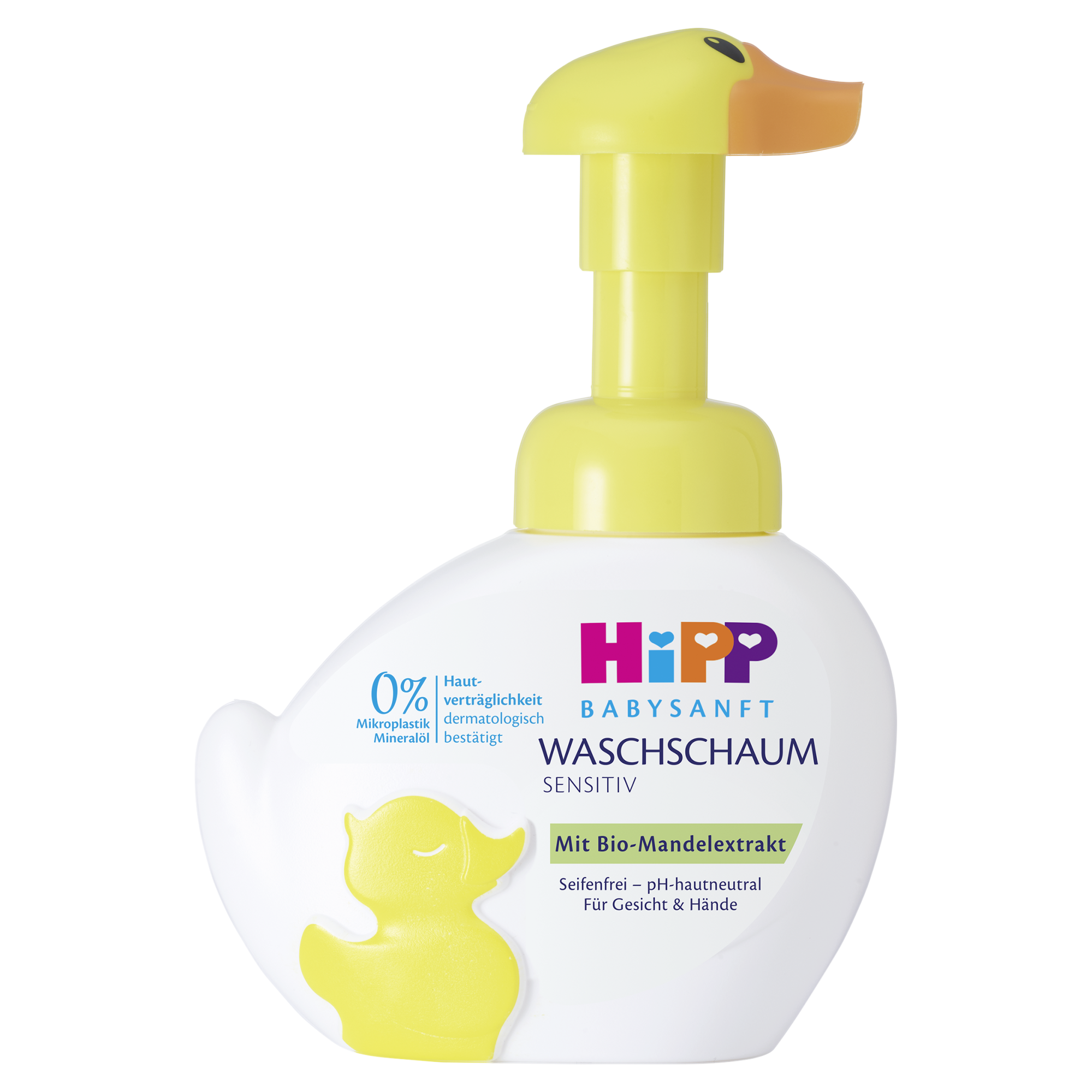 HiPP Babysanft Sensitive pianka-kaczuszka do mycia twarzy i rąk 250 ml zdjęcie