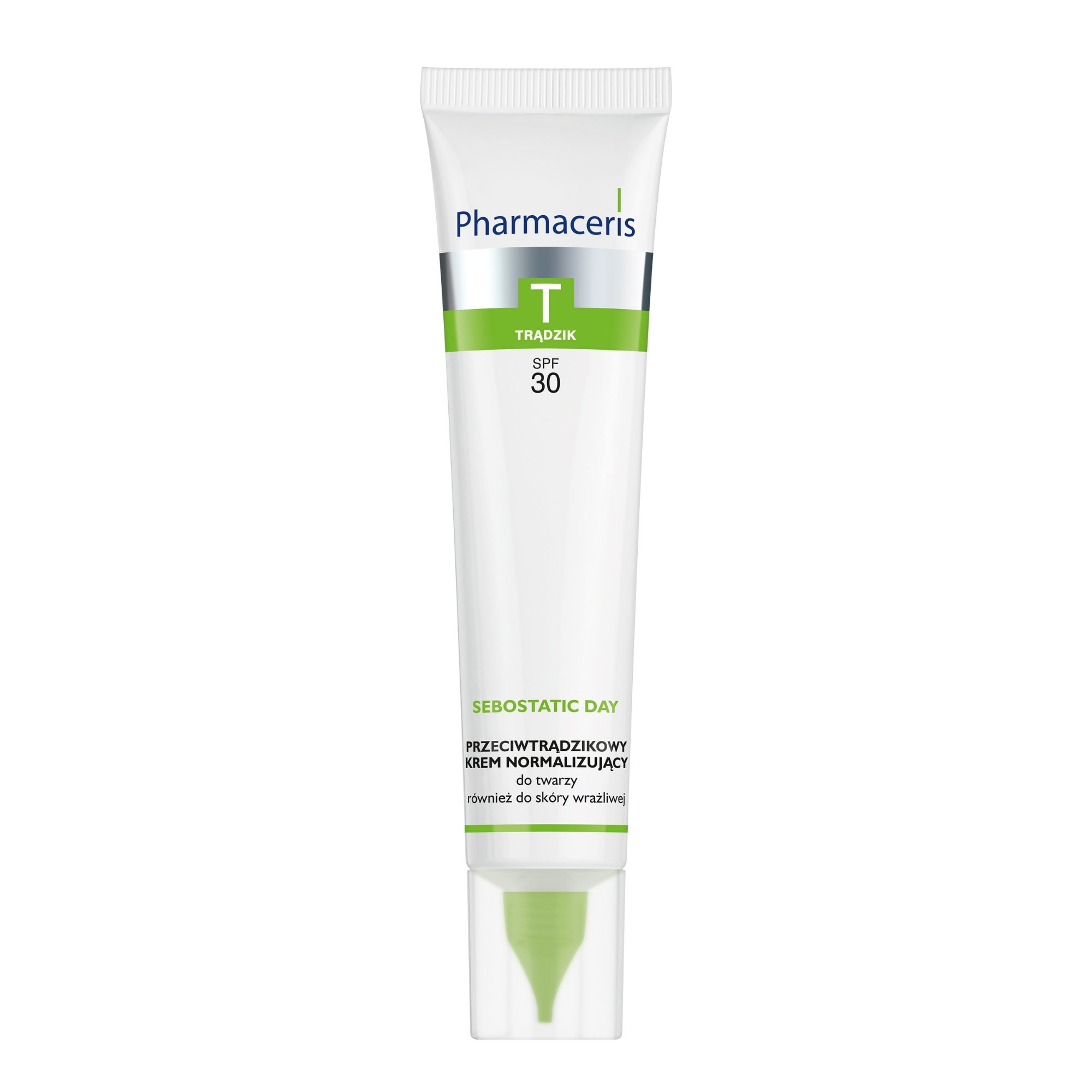 Pharmaceris T Trądzik, przeciwtrądzikowy krem normalizujący do twarzy i skóry wrażliwej SPF 30, 40 ml