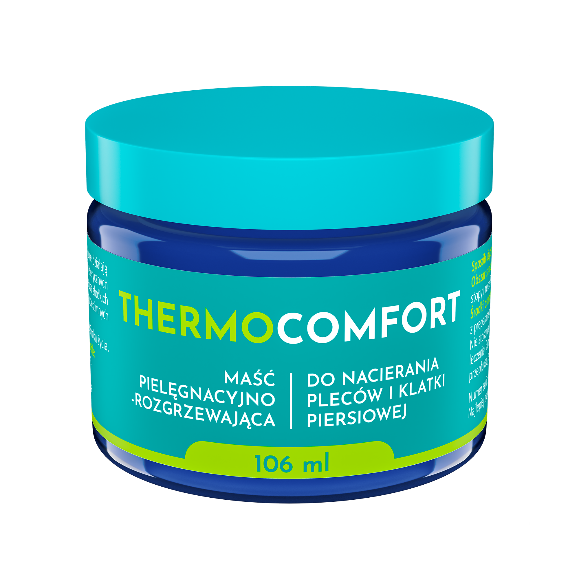 Thermocomfort, maść pielęgnacyjno-rozgrzewająca, 106 ml