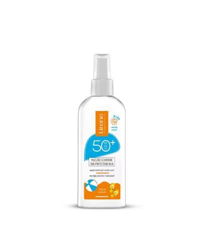 Lirene Kids, Mleczko dla dzieci ochronne zapach waniliowy SPF 50+, 150 ml zdjęcie