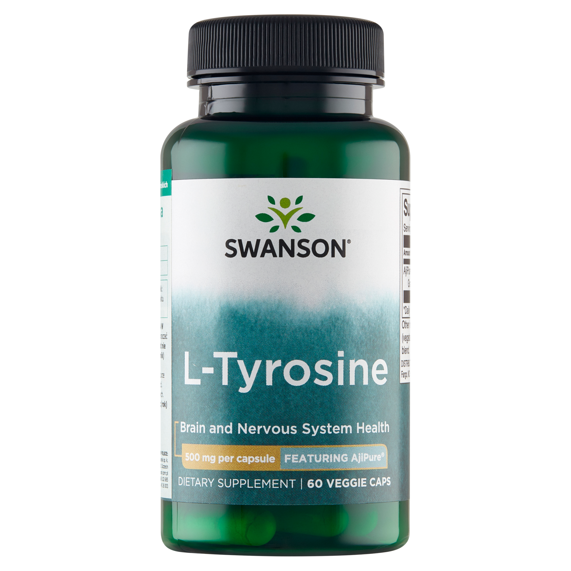 SWANSON AjiPure L-tyrozyna - 60 kaps. zdjęcie