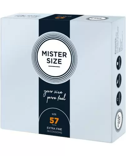 Mister Size prezerwatywy 57 mm 36 sztuk zdjęcie