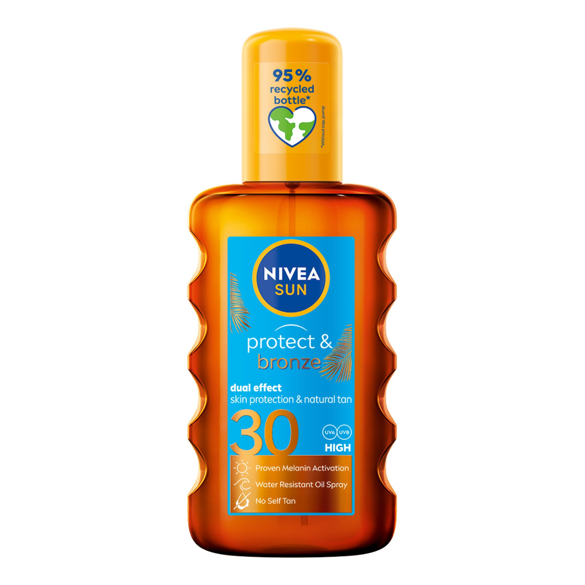 Nivea Sun Protect & Bronze spray do opalania SPF 30 200 ml zdjęcie