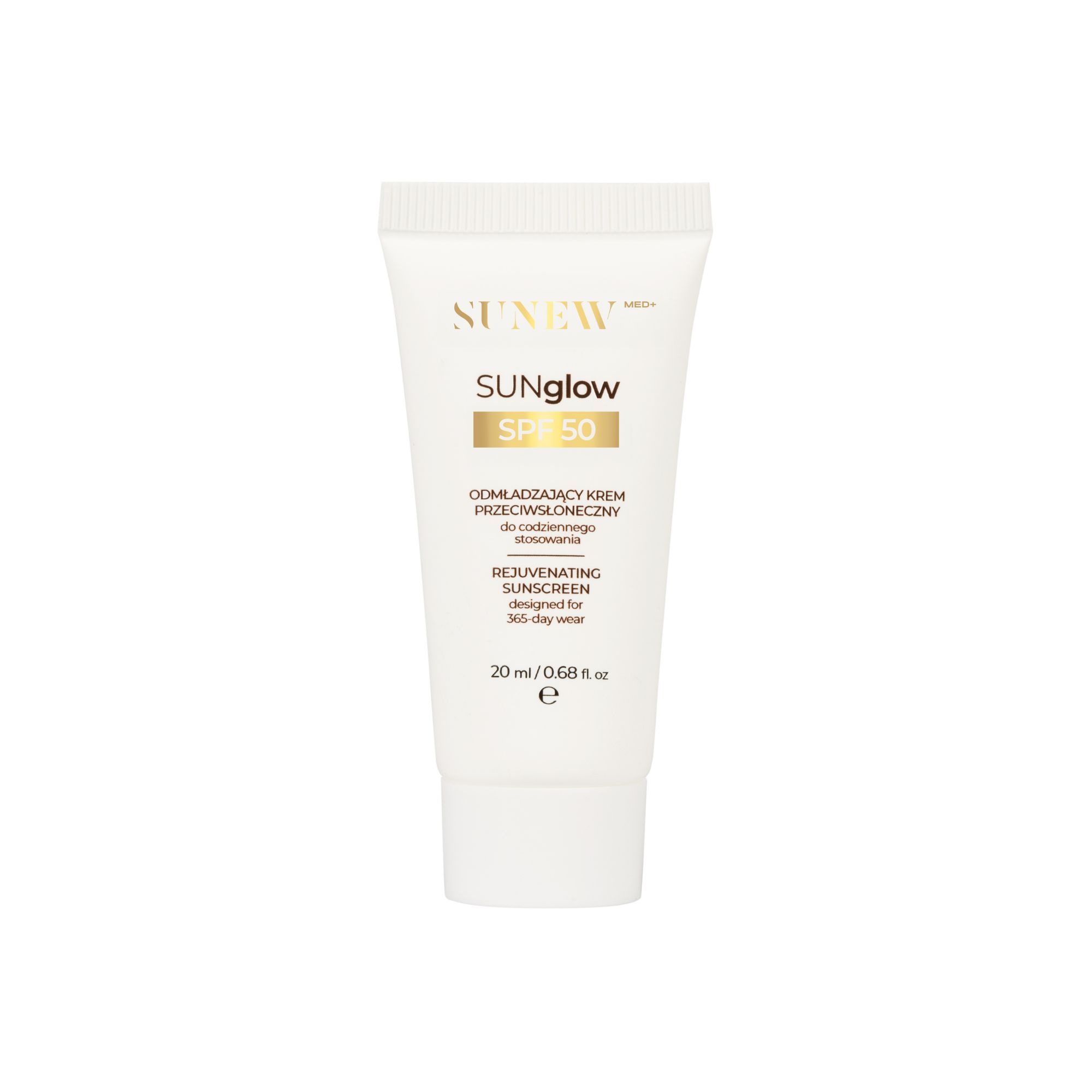 SunewMed+ SUNglow SPF50 Odmładzający krem przeciwsłoneczny do codziennego stosowania, 20 ml zdjęcie