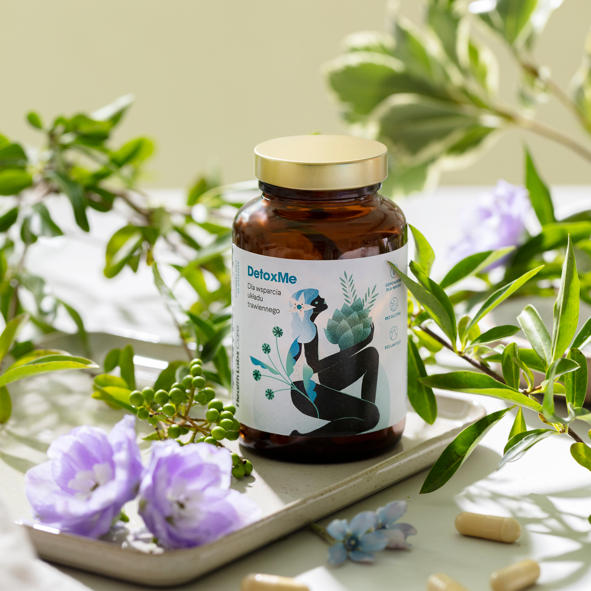 Health Labs Care, DetoxMe, kapsułki, 90 sztuk