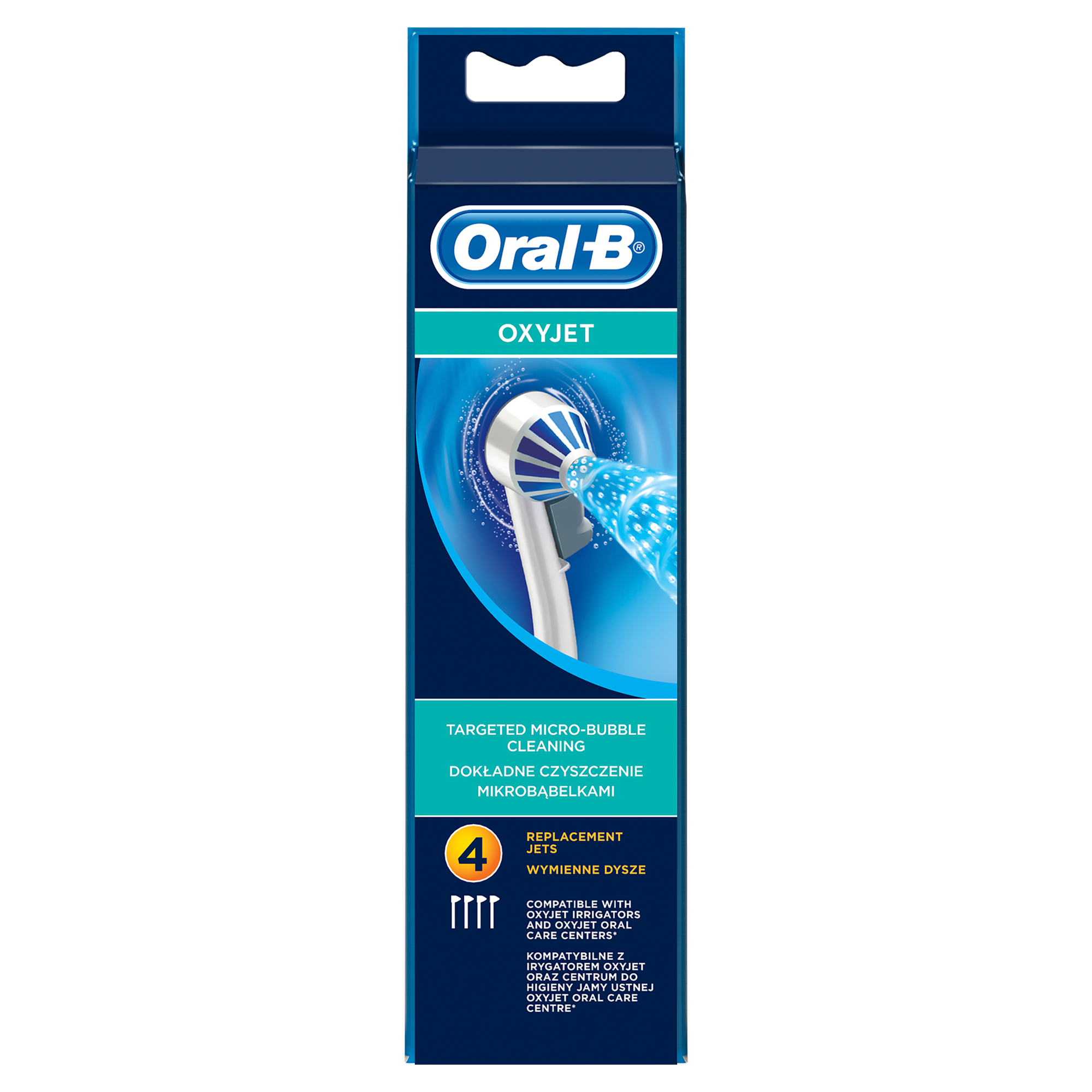 Oral - B OxyJet Dysze do irygatora, 4 szt, cena, opinie, wskazania zdjęcie