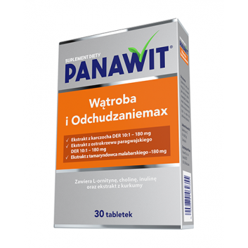 Panawit Wątroba i Odchudzaniemax 30 tabletek