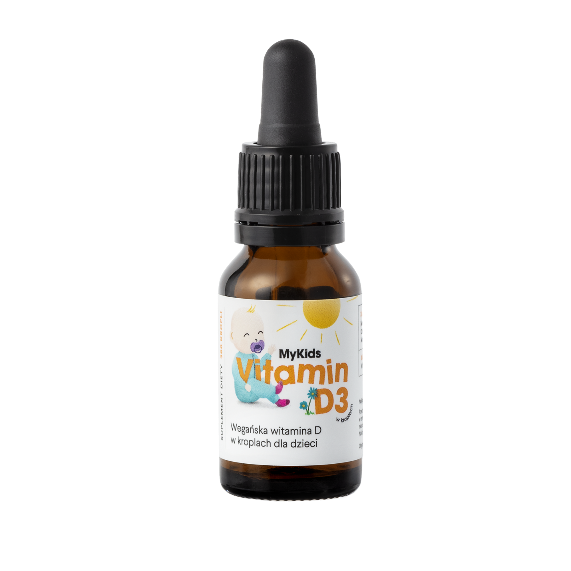 Health Labs Care, MyKids, Vitamin D w kroplach, 9,7 ml zdjęcie