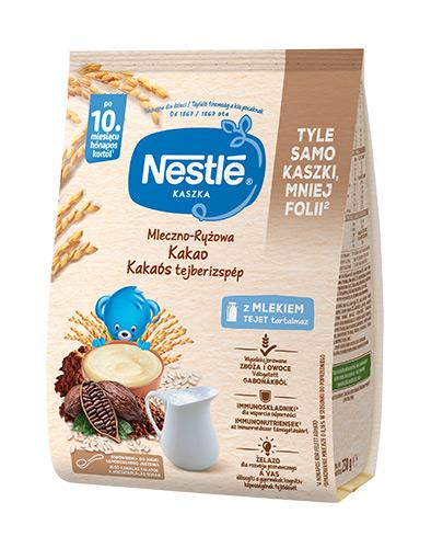 Nestle Kaszka mleczno-ryżowa kakao po 12. miesiącu - 230 g - cena, opinie, stosowanie zdjęcie