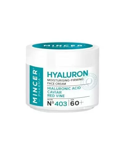 Mincer Pharma Hyaluron ujędniający krem do twarzy N403 60+ 50 ml zdjęcie