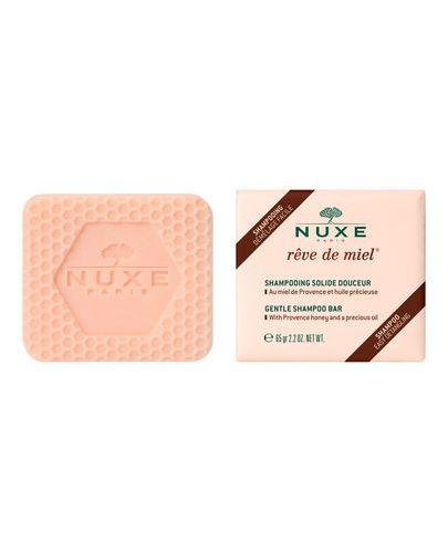 Nuxe Reve de Miel Szampon w kostce, 65 g, cena, opinie, skład zdjęcie