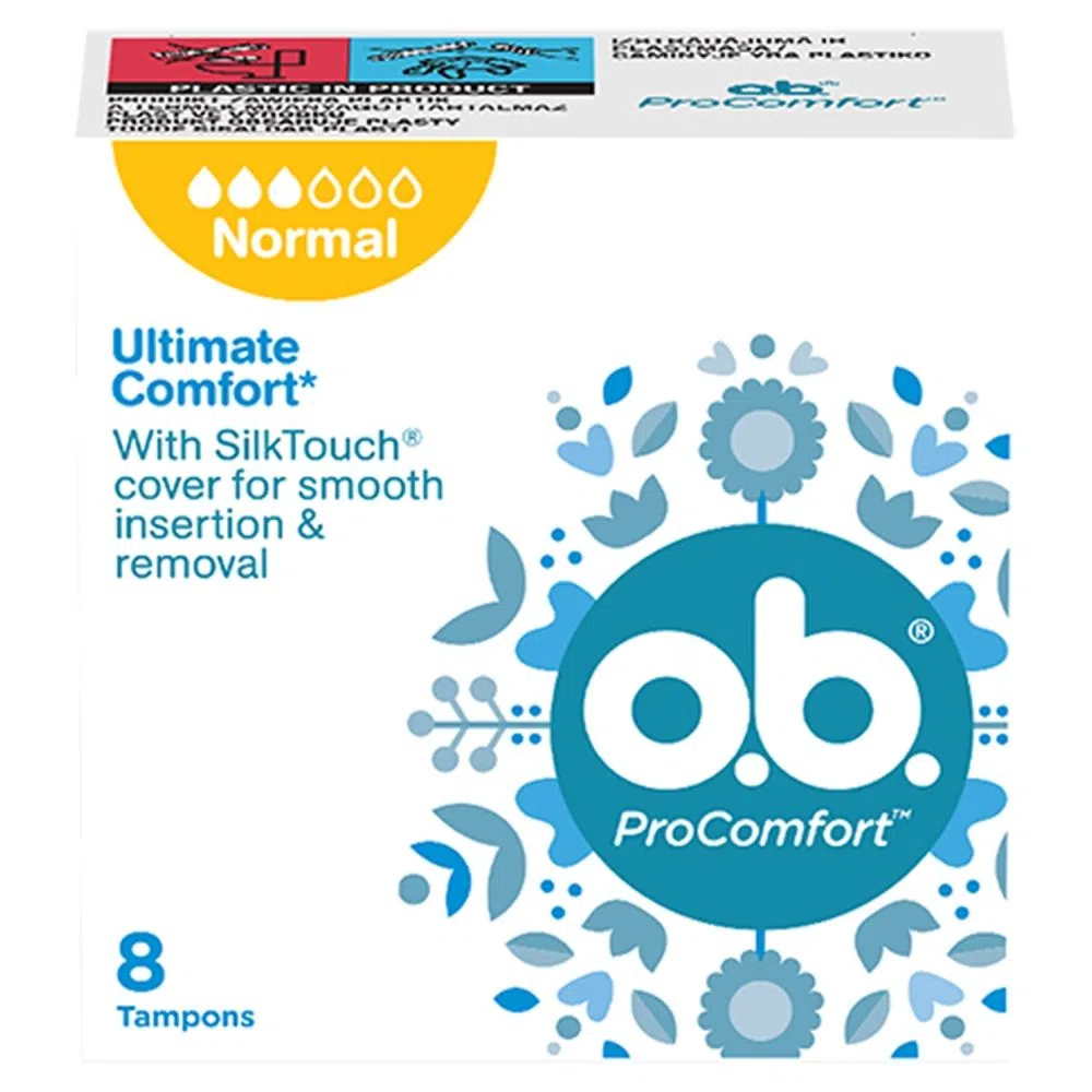 OB ProComfort Normal, tampony higieniczne, 8 sztuk zdjęcie