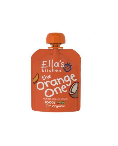 Ella's Kitchen BIO ORANGE BIO Puree owocowe z mango dla dzieci po 6. miesiącu życia, 90 g zdjęcie