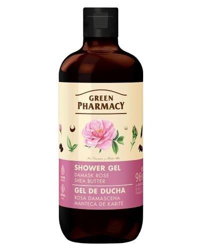 Green Pharmacy Multi Żel pod prysznic Róża damasceńska i Masło Shea, 500 ml zdjęcie
