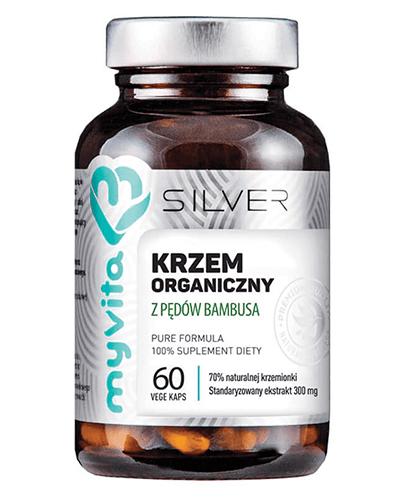 MyVita Silver Krzem organiczny z pędów bambusa - 60 kaps. - cena, opinie, właściwości zdjęcie