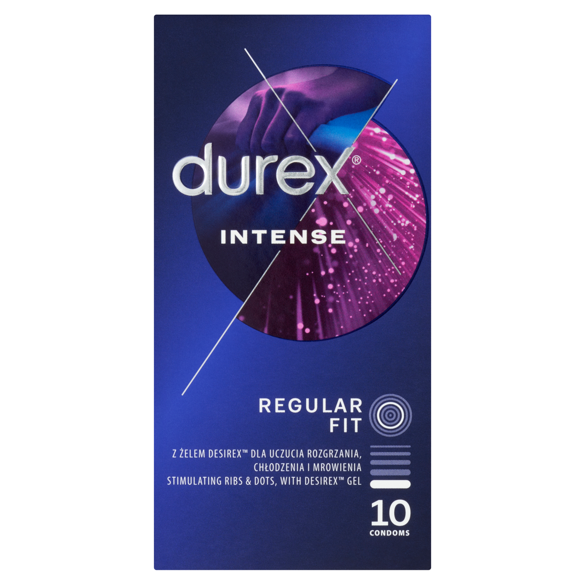 Durex Intense prezerwatywy 10 sztuk zdjęcie