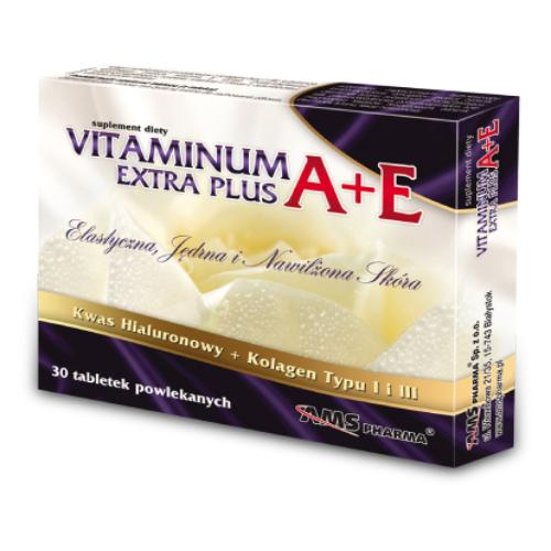 AMS Vitaminum A+E Extra Plus 30 tabletek zdjęcie