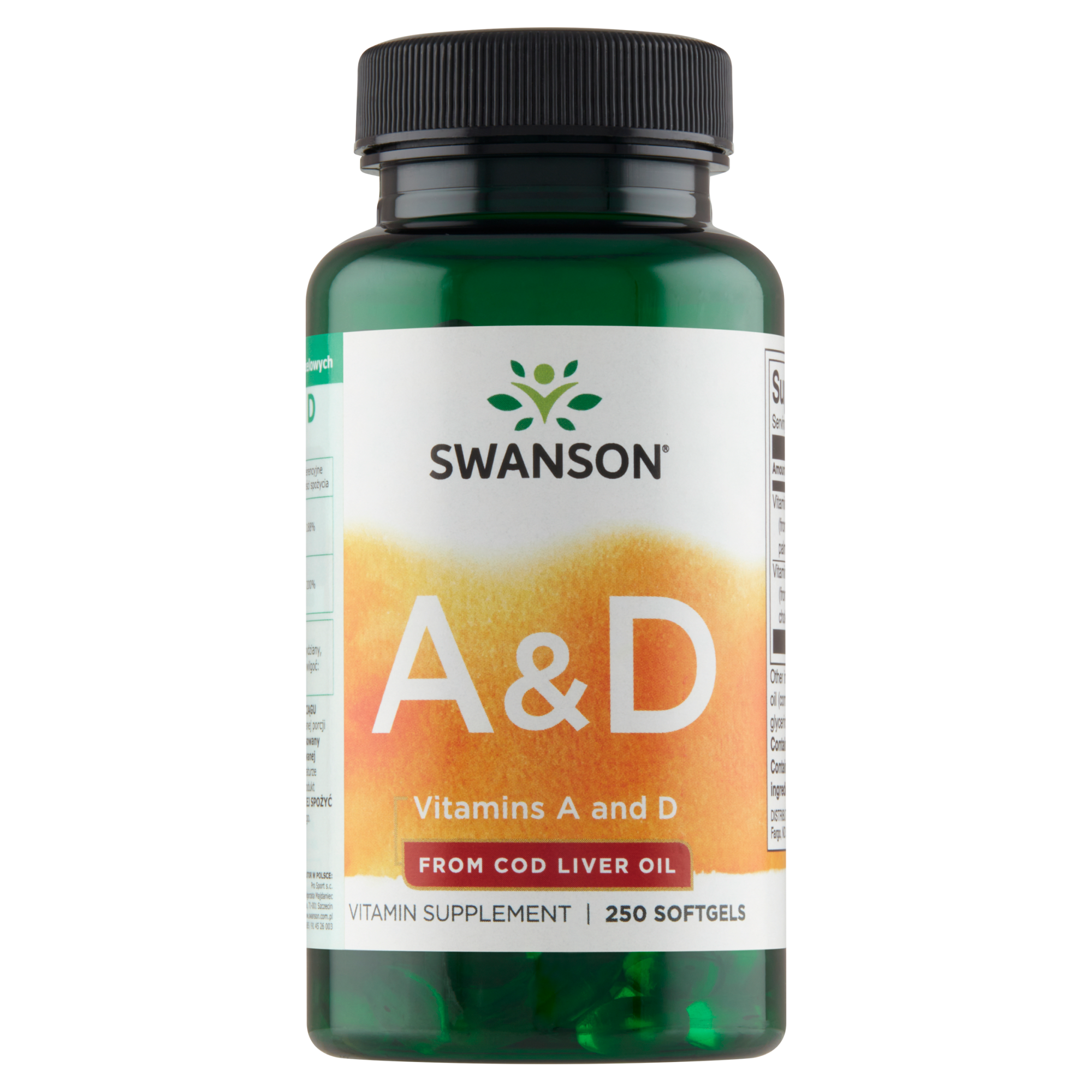 SWANSON Witamina A & D3 - 250 kaps. zdjęcie