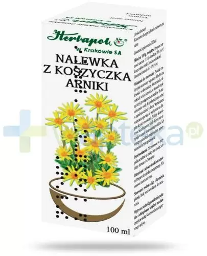 Nalewka z koszyczka arniki 100 ml zdjęcie