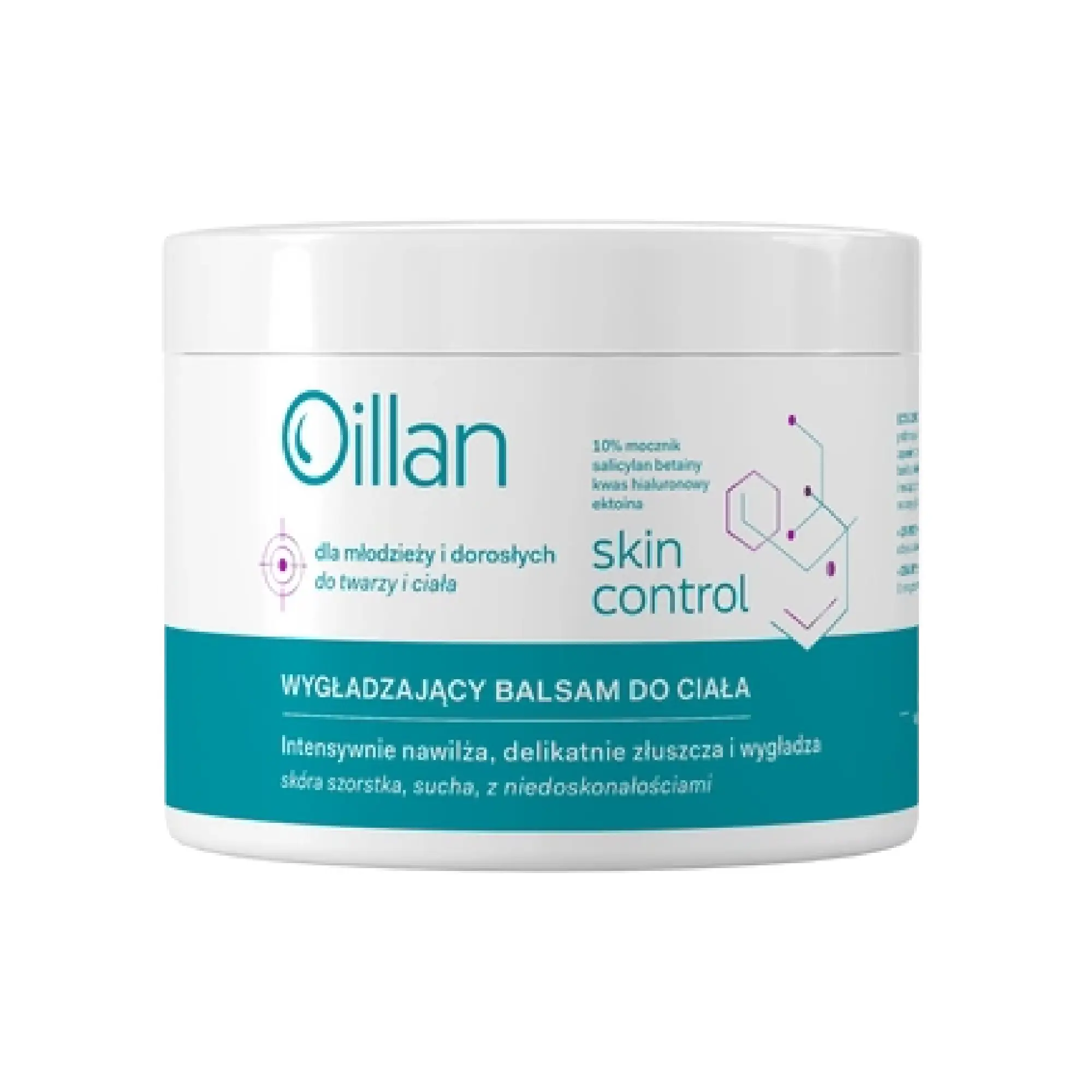 Oillan Skin Control Wygładzający balsam nawilżający do ciała i twarzy z 10% mocznikiem, 500 ml zdjęcie