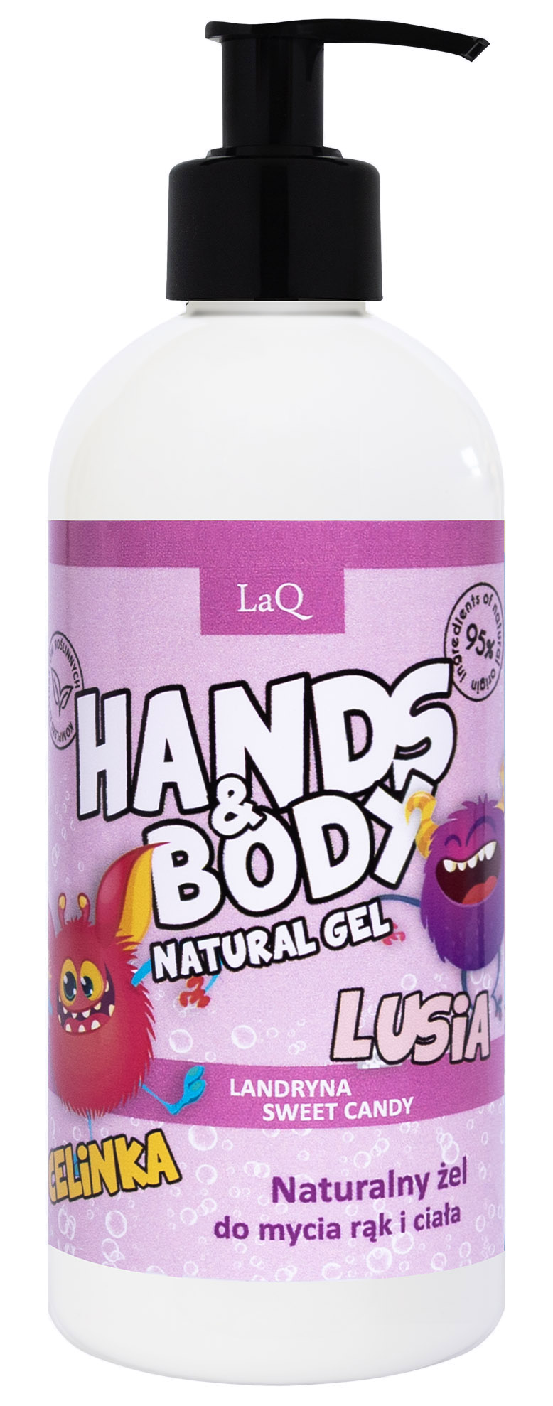 LaQ, żel do mycia dla dzieci Landryna, 300 ml zdjęcie