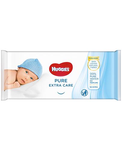 Huggies Pure Extra Care Chusteczki nawilżane, 56 sztuk zdjęcie