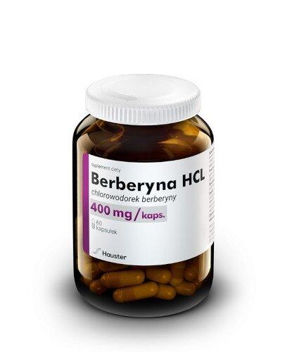 Hauster Berberyna HCL 400mg, 60 kapsułek zdjęcie
