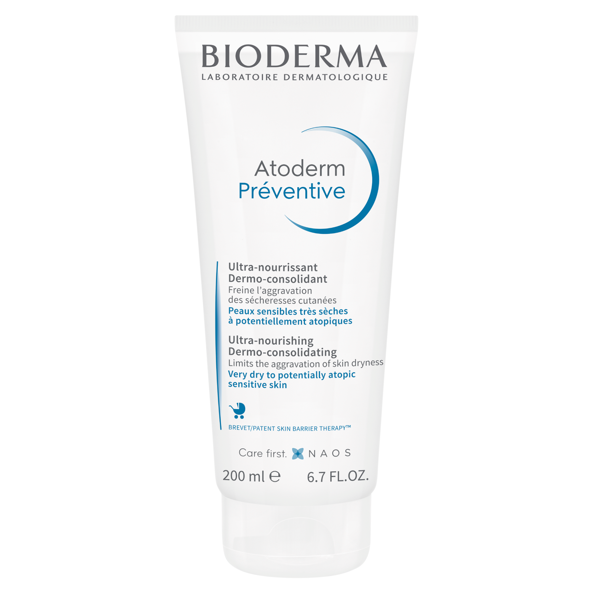 Bioderma Atoderm Preventive, odżywczy krem wzmacniający ochronną barierę skóry suchej u dzieci i niemowląt, 200 ml zdjęcie