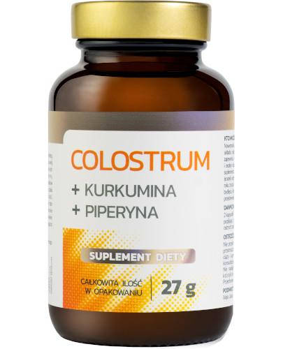 Colostrum + Kurkumina + Piperyna 60 kapsułek zdjęcie