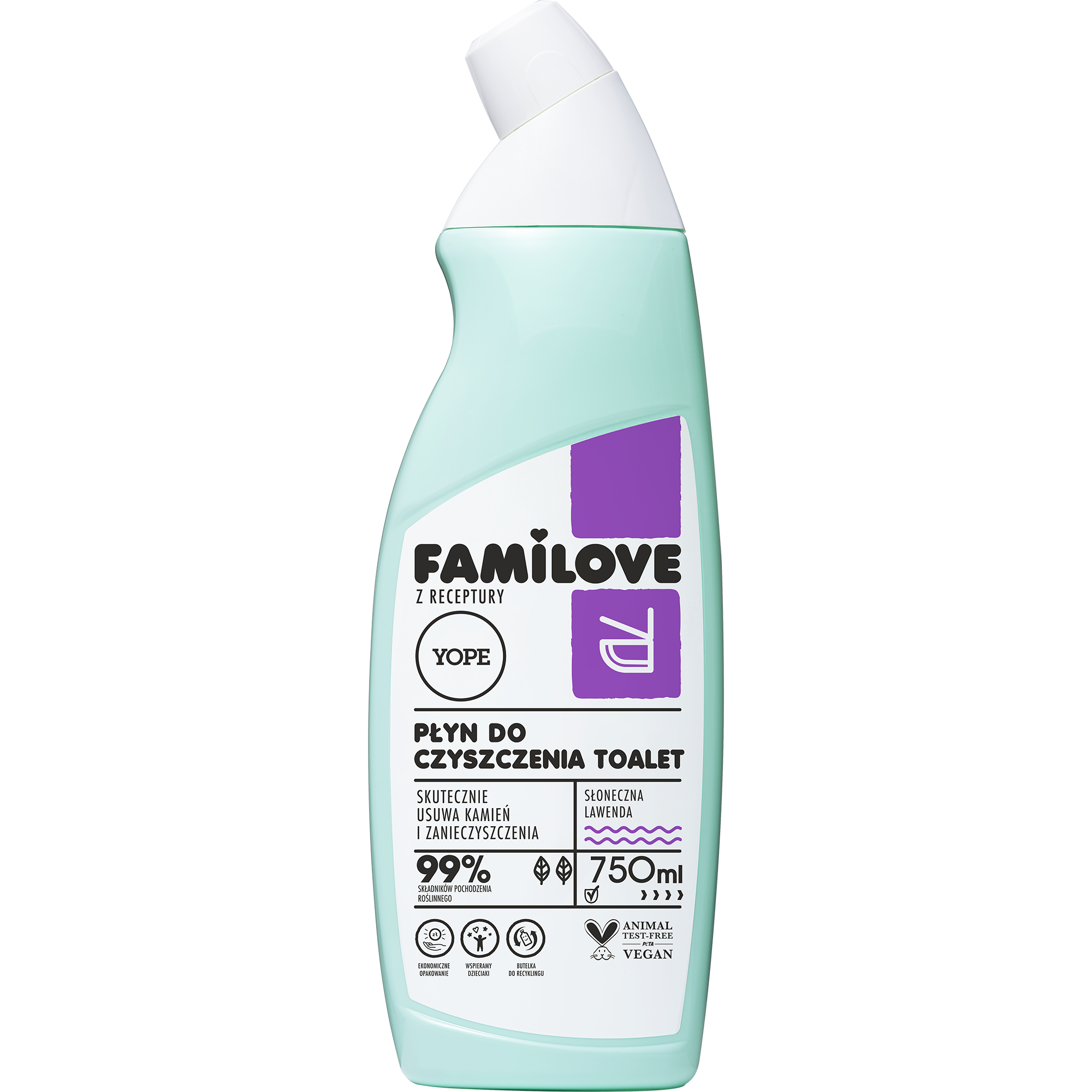 Familove Płyn do WC, 750 ml  zdjęcie