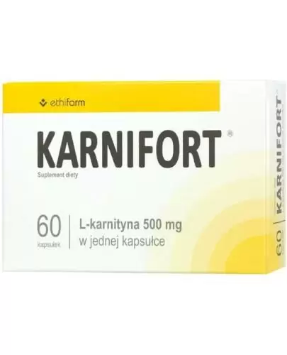 Karnifort 500 mg 60 kapsułek zdjęcie