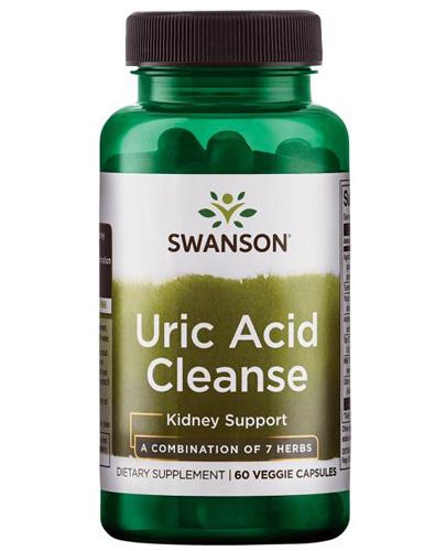 Swanson Uric Acid Cleanse - 60 kaps. Na układ moczowy - cena, opinie, właściwości zdjęcie