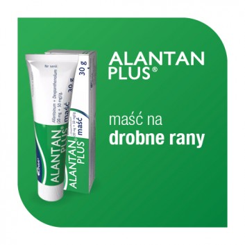 Alantan Plus, (20 mg + 50 mg)/g, maść, 30 g