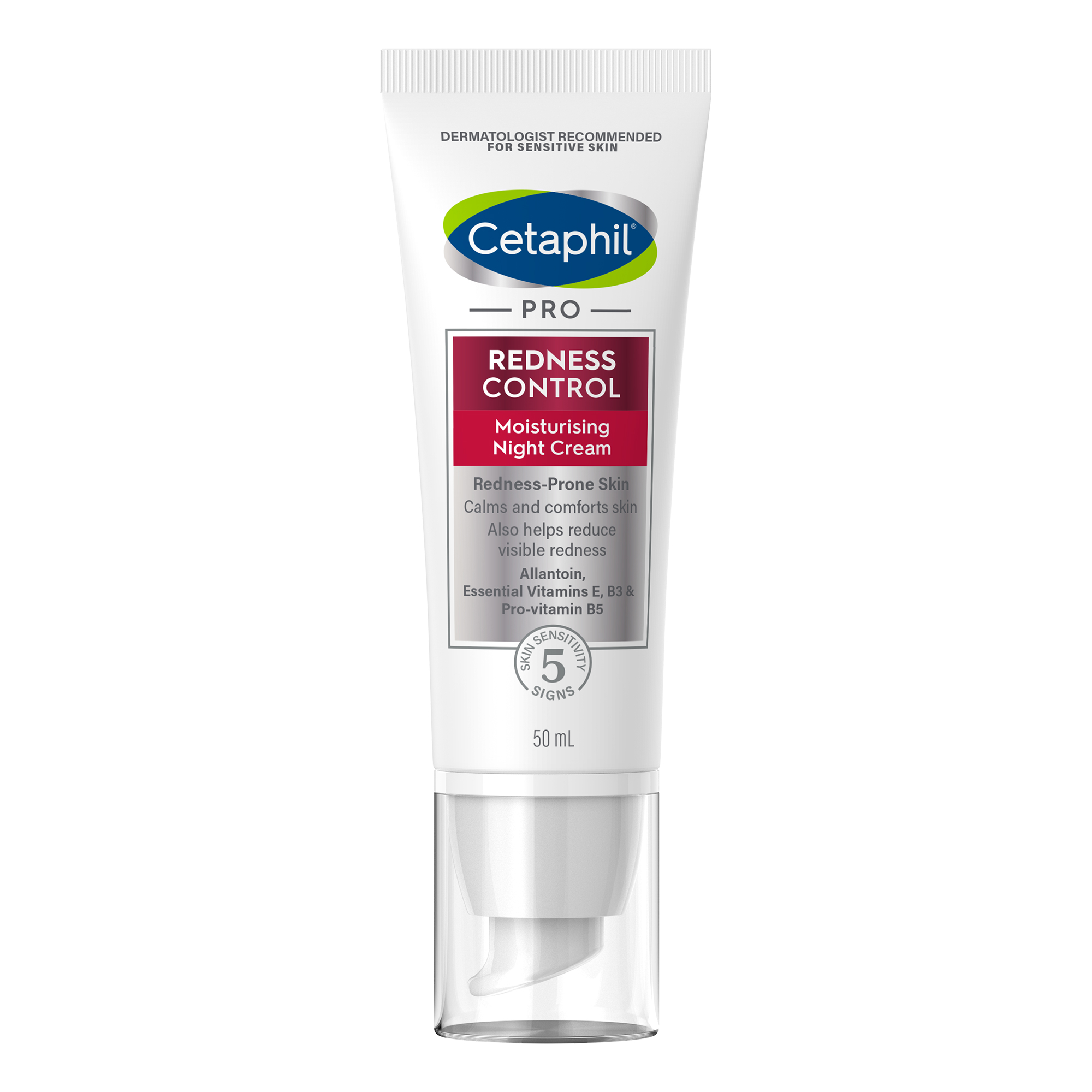 Cetaphil Pro Redness Control, nawilżający krem na noc, 50 ml zdjęcie
