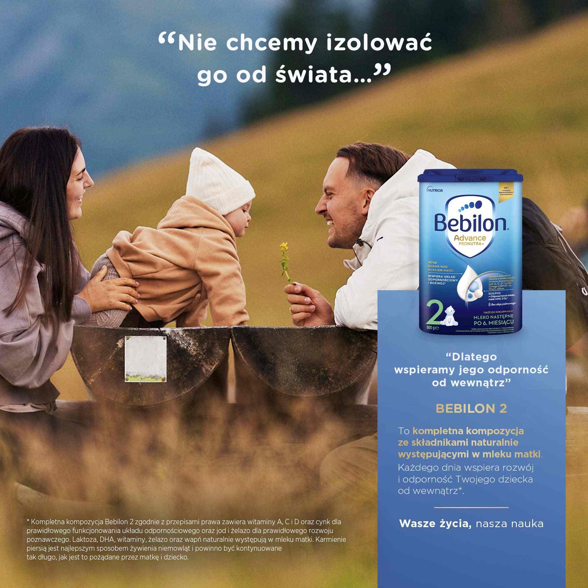 Bebilon 2 Advance Pronutra, mleko następne po 6. miesiącu, proszek, 2 x 800 g