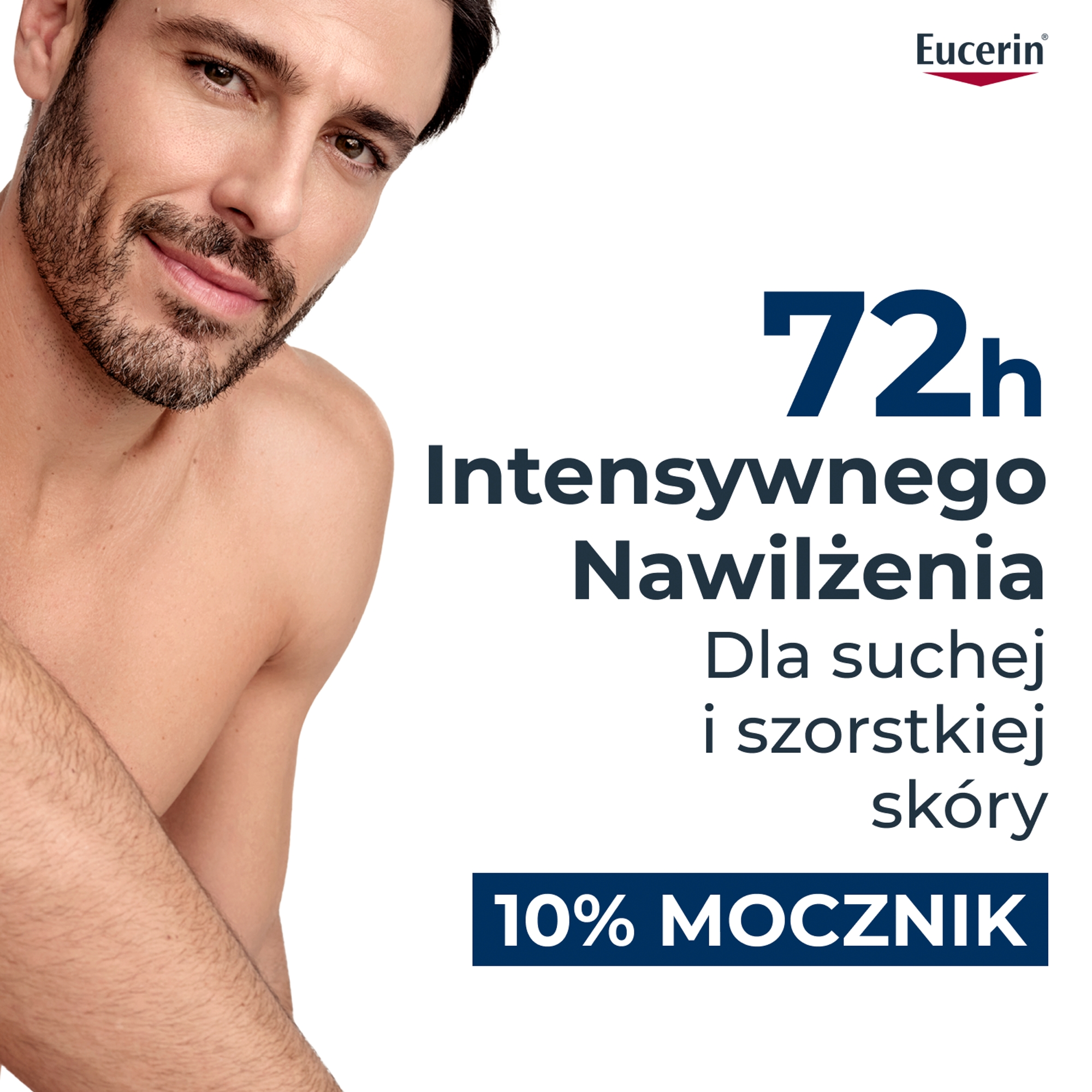Eucerin, Urea Repair, Intensywnie nawilżająca emulsja z 10% mocznika, 400 ml