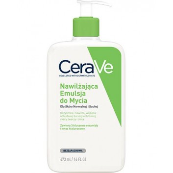 CeraVe nawilżająca emulsja do mycia dla skóry normalnej i suchej 473 ml
