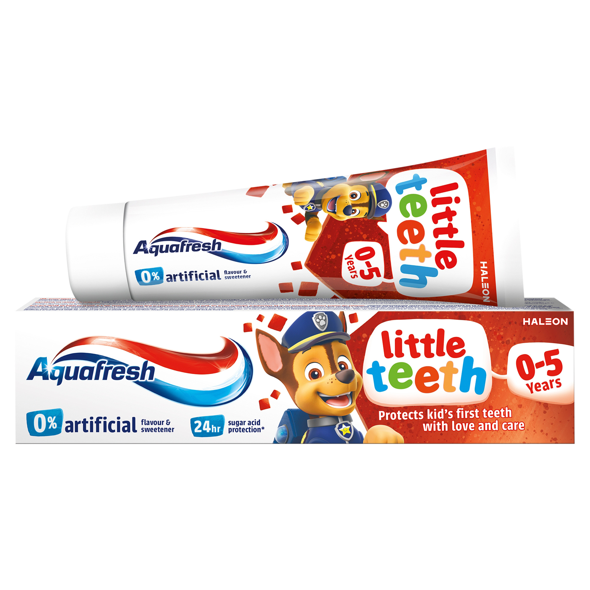 Aquafresh Little Teeth Psi Patrol pasta do zębów dla dzieci w wieku 3-5 lat 50 ml zdjęcie